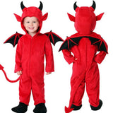 Little Devil Bat Show Clothes Children's Costume Cute Boys and Girls Cosplay Vampire Costume