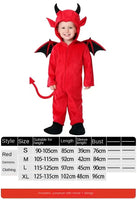 Little Devil Bat Show Clothes Children's Costume Cute Boys and Girls Cosplay Vampire Costume