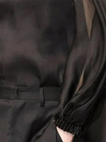 Female Black Blouse